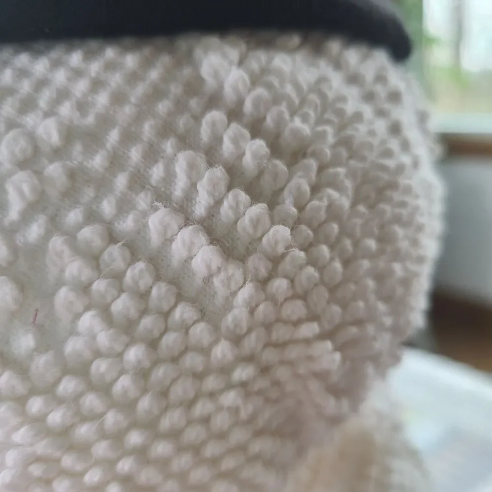 Vintage Repurposed Chenille Country Farmhouse Snowman Holiday Christmas Decor